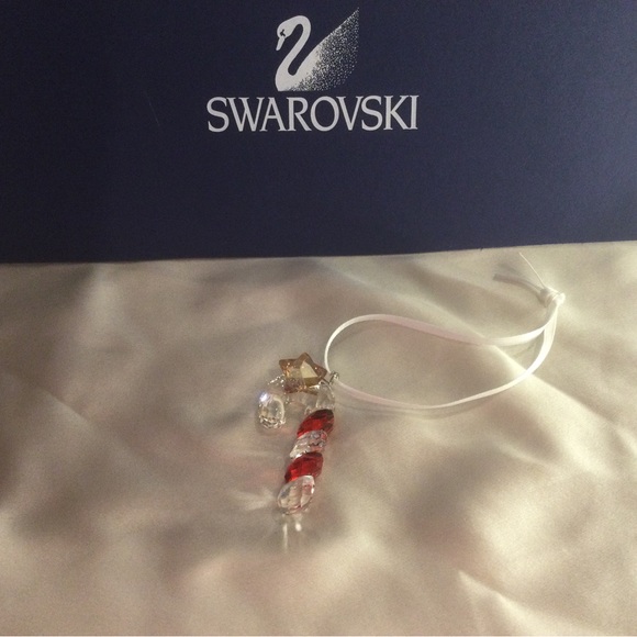 Swarovski Sparkling Candy Cane Ornament - Picture 3 of 5